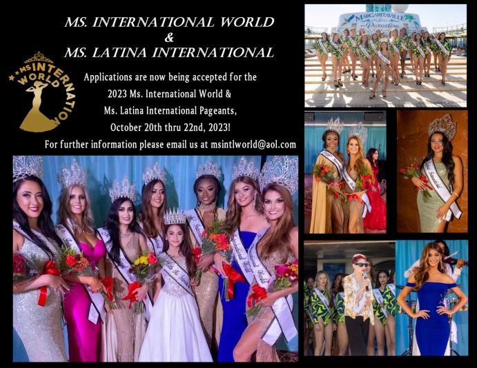 Flyer - Ms. International World 2023