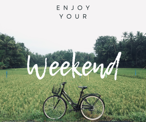 Happy Weekend Greeting Quote - Facebook Post