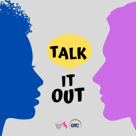 Yellow and Black Silhouette Podcast Cover