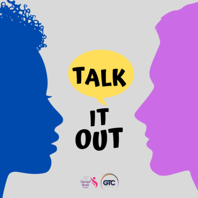 Yellow and Black Silhouette Podcast Cover